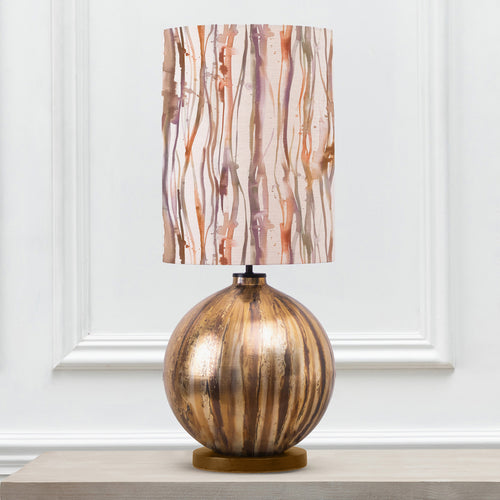 Abstract Gold Lighting - Falls Anna & Belina Complete Table Lamp Glass/Ironstone Additions