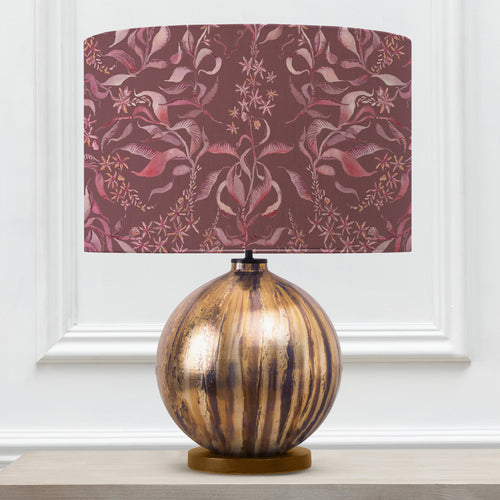 Floral Pink Lighting - Hettie Eva & Belina Complete Table Lamp Ruby Voyage Maison