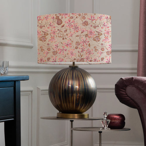 Floral Pink Lighting - Belina & Philipa Complete Table Lamp Posy Voyage Maison