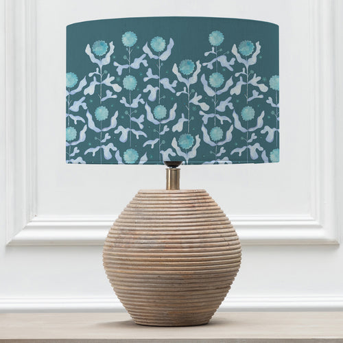 Abstract Blue Lighting - Mariani Eva & Cerys Complete Table Lamp Teal Voyage Maison