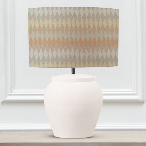 Abstract White Lighting - Edessa  & Mesa Eva  Complete Table Lamp Ecru/Sand Voyage Maison