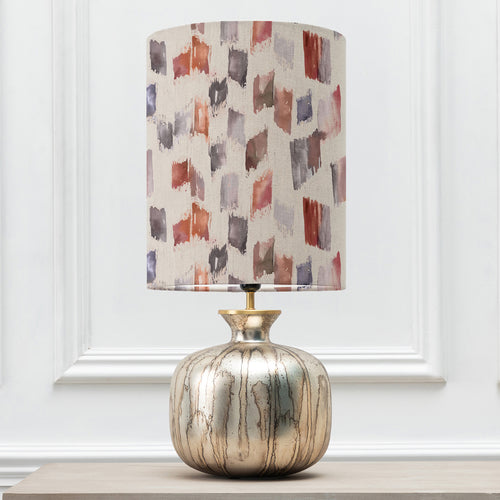 Abstract Gold Lighting - Arwen Anna & Elphaba Complete Table Lamp Glass/Rosewater Additions