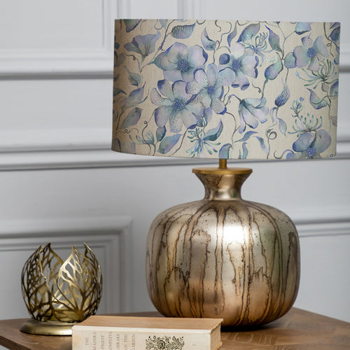 Floral Blue Lighting - Elphaba & Daphne Complete Table Lamp Delft Blue Voyage Maison