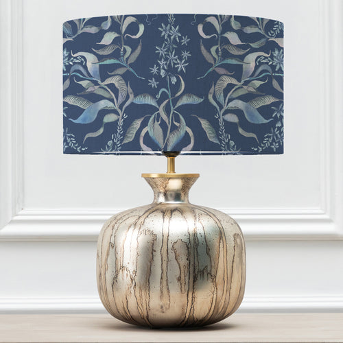 Floral Blue Lighting - Hettie Eva & Elphaba Complete Table Lamp Atlas Voyage Maison