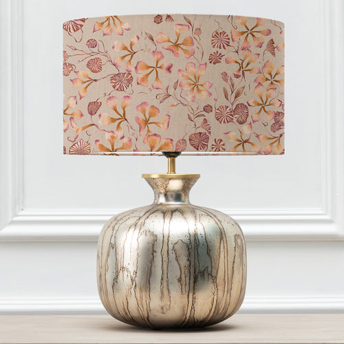 Floral Orange Lighting - Philipa Eva & Elphaba Complete Table Lamp Primrose Voyage Maison