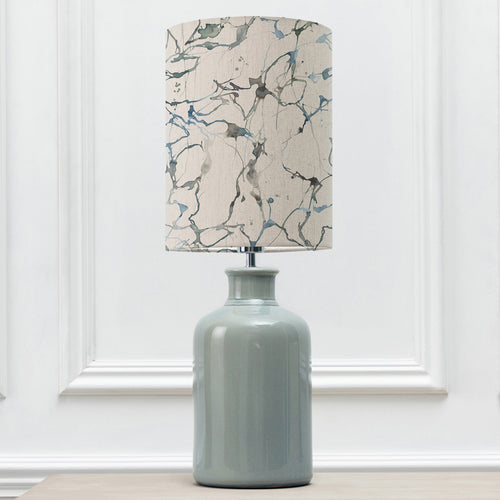 Abstract Blue Lighting - Elspeth  & Carrara Anna  Complete Table Lamp Duck/Frost Additions