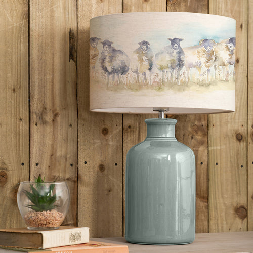 Animal Blue Lighting - Come By Eva & Elspeth Complete Table Lamp Duck/Linen Voyage Maison