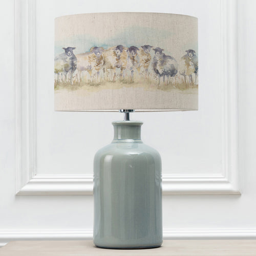 Animal Blue Lighting - Come By Eva & Elspeth Complete Table Lamp Duck/Linen Voyage Maison