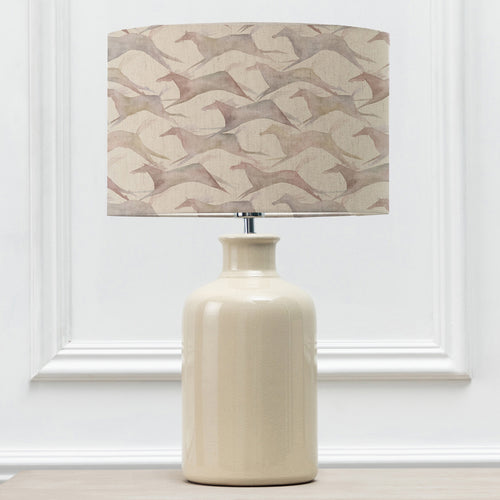 Animal Cream Lighting - Elspeth  & Dakota Eva  Complete Table Lamp Cream/Sepia Voyage Maison