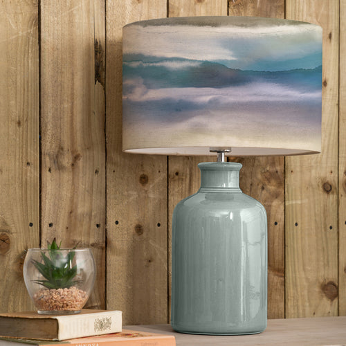 Abstract Blue Lighting - Elspeth  & Fjord Eva  Complete Table Lamp Duck/Loch Voyage Maison