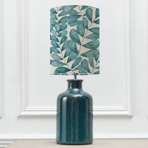 Floral Blue Lighting - Elspeth  & Rowan Anna  Complete Table Lamp Aqua Additions