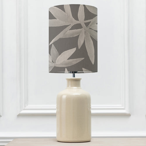 Floral Cream Lighting - Elspeth  & Silverwood Anna  Complete Table Lamp Cream/Frost Additions
