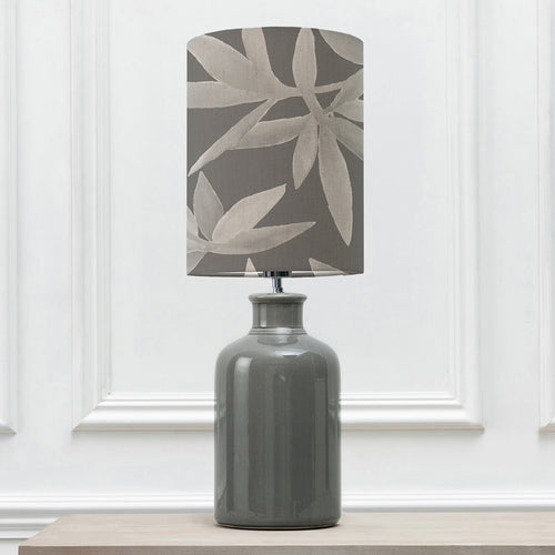 Floral Grey Lighting - Silverwood Anna & Elspeth Complete Table Lamp Grey/Frost Additions