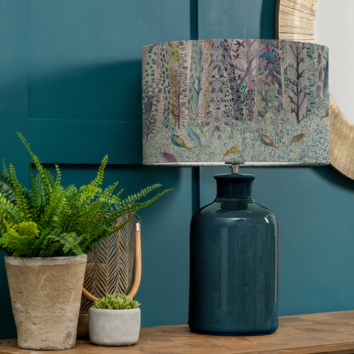 Animal Blue Lighting - Whimsical Tale Eva & Elspeth Complete Table Lamp Aqua/Twilight Voyage Maison