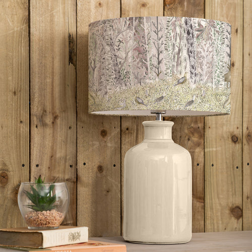 Animal Cream Lighting - Elspeth  & Whimsical Tale Eva  Complete Table Lamp Cream/Willow Voyage Maison