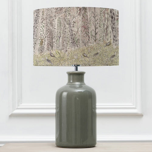 Animal Grey Lighting - Whimsical Tale Eva & Elspeth Complete Table Lamp Grey/Willow Voyage Maison