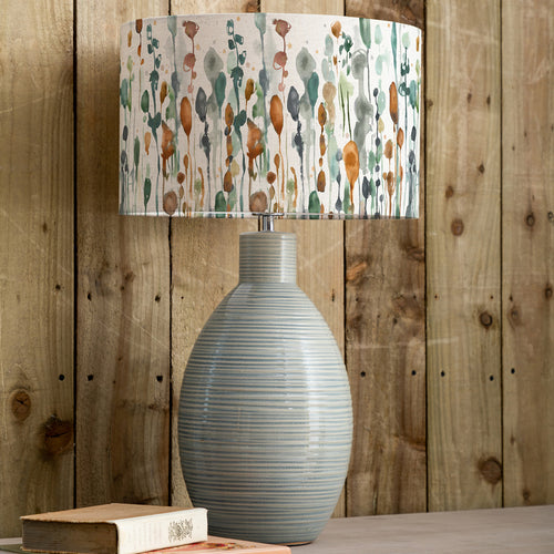 Abstract Blue Lighting - Epona  & Arley Eva  Complete Table Lamp Duck/Peridot Voyage Maison