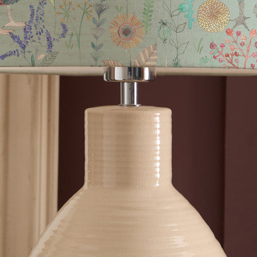 Animal Cream Lighting - Bilbury Flock Eva & Epona Complete Table Lamp Cream/Robins Egg Voyage Maison