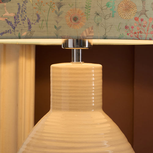 Animal Cream Lighting - Bilbury Flock Eva & Epona Complete Table Lamp Cream/Robins Egg Voyage Maison