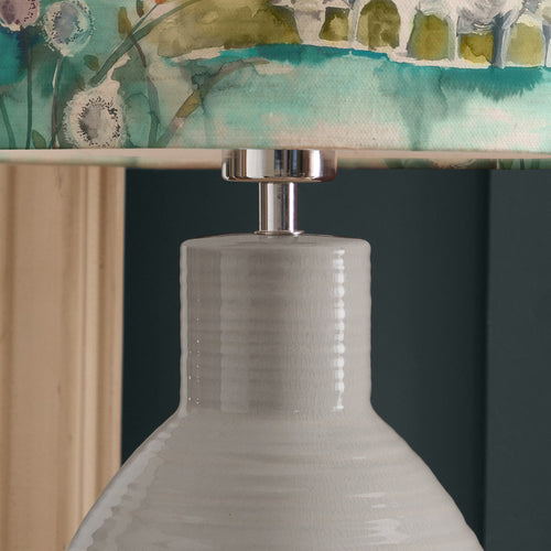 Animal Blue Lighting - Buttermere Eva & Epona Complete Table Lamp Duck/Linen Voyage Maison