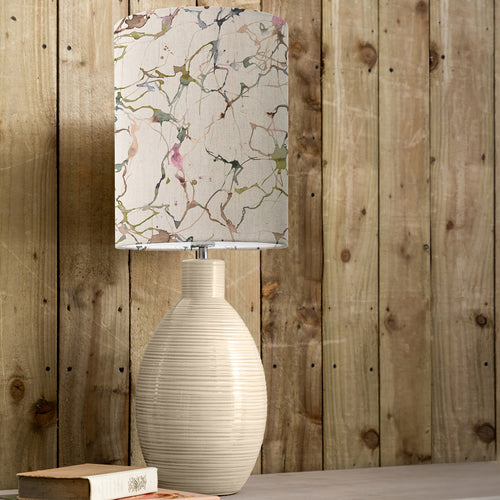 Abstract Cream Lighting - Epona  & Carrara Anna  Complete Table Lamp Cream/Meadow Additions