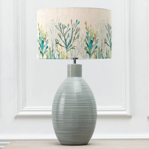Abstract Blue Lighting - Coral Reef Eva & Epona Complete Table Lamp Duck/Kelpie Voyage Maison