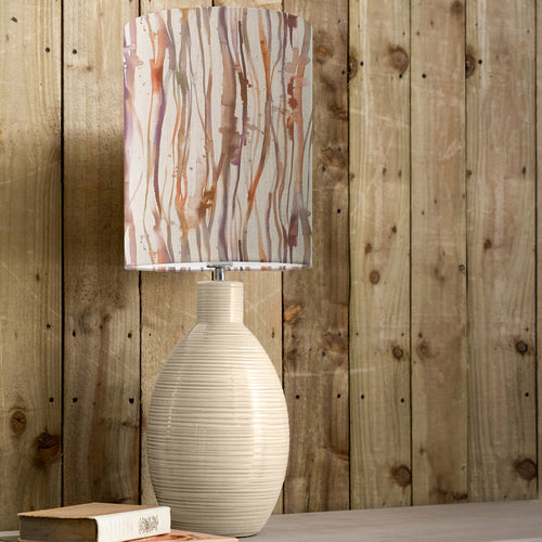 Abstract Cream Lighting - Epona  & Falls Anna  Complete Table Lamp Cream/Ironstone Additions