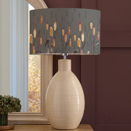 Floral Cream Lighting - Orientalis Eva & Epona Complete Table Lamp Cream/Amber Voyage Maison