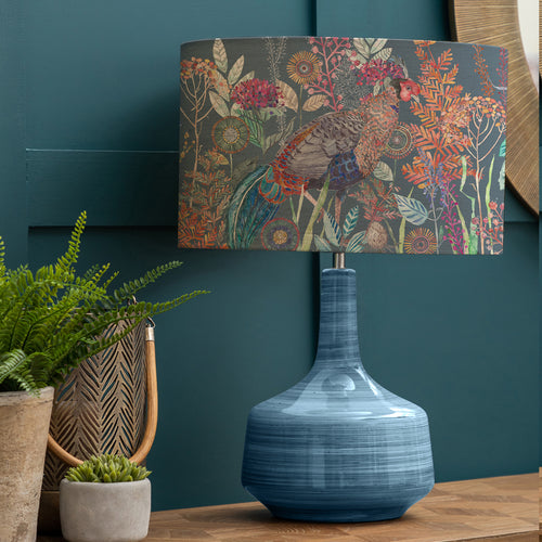 Animal Blue Lighting - Eris  & Lady Amherst Eva  Complete Table Lamp Cobalt/Twilight Voyage Maison