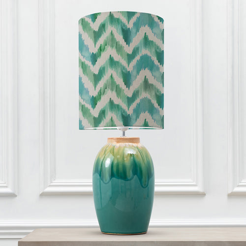 Abstract Blue Lighting - Eucalypt  & Savannah Anna  Complete Table Lamp Aqua/Isla Additions