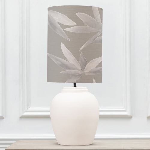 Floral White Lighting - Silverwood Anna & Evora Complete Table Lamp Ecru/Snow Additions