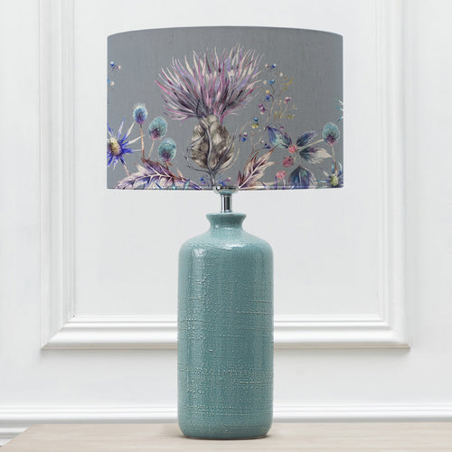Floral Blue Lighting - Inopia   & Elysium Eva  Complete Lamp Teal/Sapphire Voyage Maison