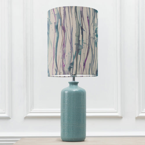 Abstract Blue Lighting - Falls Anna & Inopia Complete Table Lamp Teal/Indigo Additions