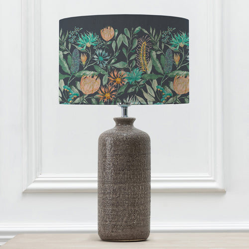Floral Grey Lighting - Inopia   & Fortazela Eva  Complete Lamp Grey/Sapphire Voyage Maison
