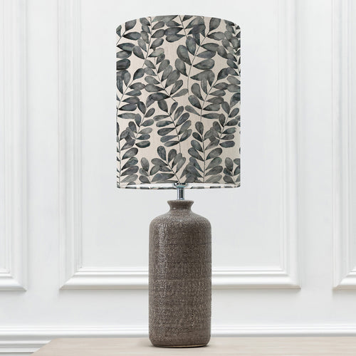 Floral Grey Lighting - Inopia   & Rowan Mini Anna  Complete Lamp Grey/Willow Additions