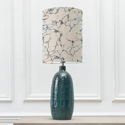 Abstract Blue Lighting - Carrara Anna & Jadis Complete Table Lamp Aqua/Frost Additions