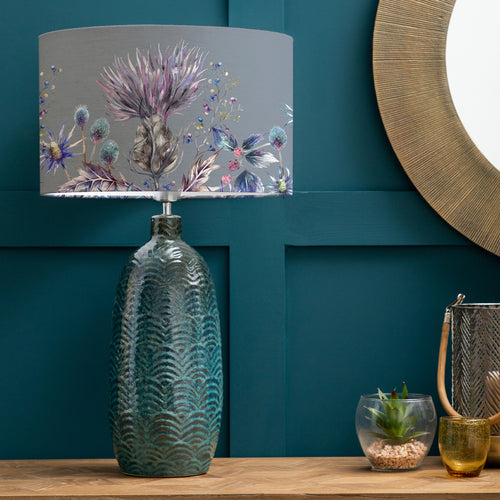 Floral Blue Lighting - Elysium Eva & Jadis Complete Table Lamp Aqua/Sapphire Voyage Maison