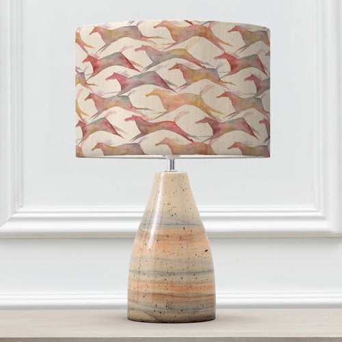 Animal Beige Lighting - Dakota Eva & Japura Complete Table Lamp Sandstone/Sand Voyage Maison