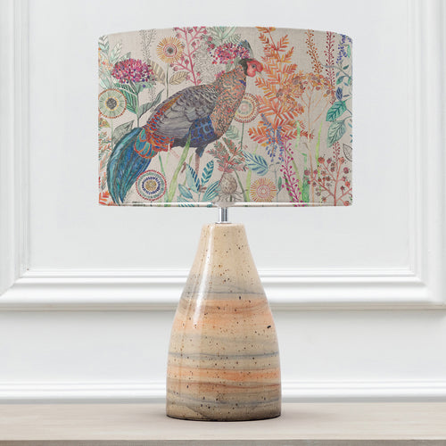 Animal Beige Lighting - Japura  & Lady Amherst Eva  Complete Table Lamp Sandstone/Linen Voyage Maison