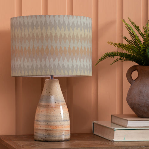 Abstract Beige Lighting - Japura  & Mesa Eva  Complete Table Lamp Sandstone/Sand Voyage Maison