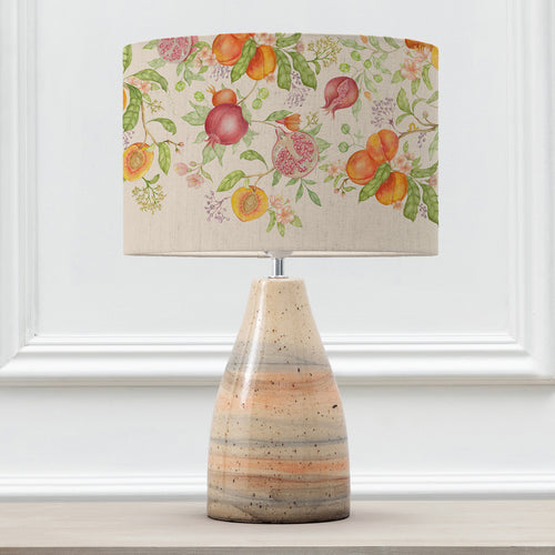 Floral Cream Lighting - Shrubbery Fruits Eva & Japura Complete Table Lamp Sandstone/Melba Voyage Maison