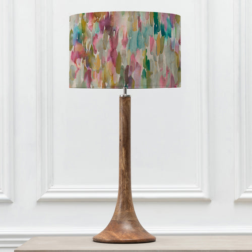 Abstract Brown Lighting - Kinross  & Azima Eva  Complete Table Lamp Mango/Lotus Voyage Maison