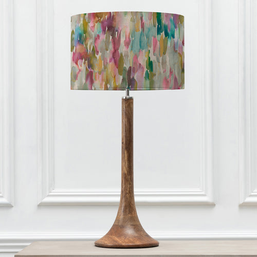 Abstract Brown Lighting - Azima Eva & Kinross Complete Table Lamp Mango/Lotus Voyage Maison