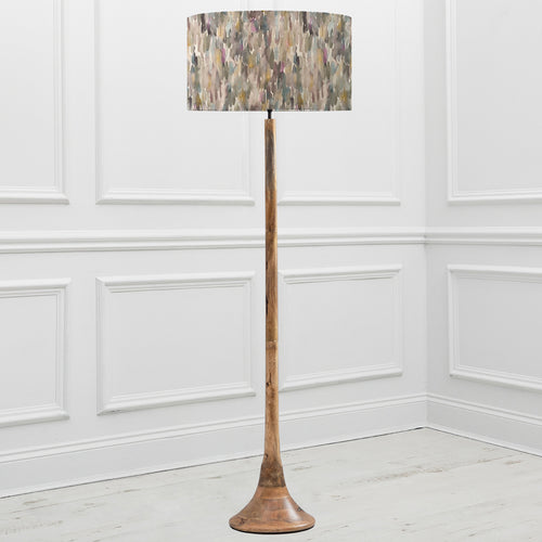 Abstract Brown Lighting - Kinross  & Azima Eva  Complete Floor Lamp Mango/Ironstone Voyage Maison