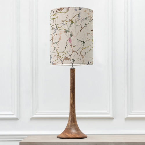 Abstract Brown Lighting - Kinross Tall & Carrara Anna  Complete Table Lamp Mango/Meadow Additions