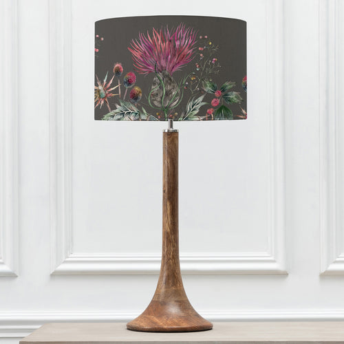 Floral Brown Lighting - Elysium Eva & Kinross Complete Table Lamp Mango/Onyx Voyage Maison