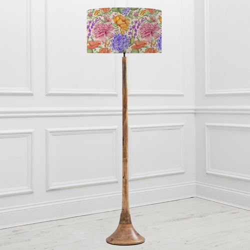 Floral Multi Lighting - Idalia Eva & Kinross Complete Floor Lamp Fuschia Voyage Maison