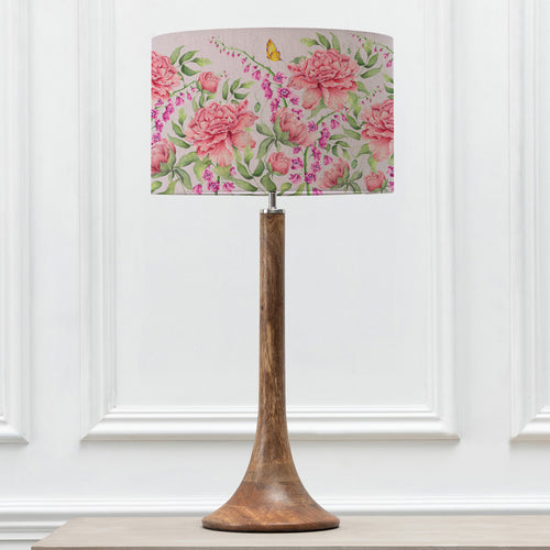 Floral Pink Lighting - Junelle Eva & Kinross Complete Table Lamp Heather Voyage Maison