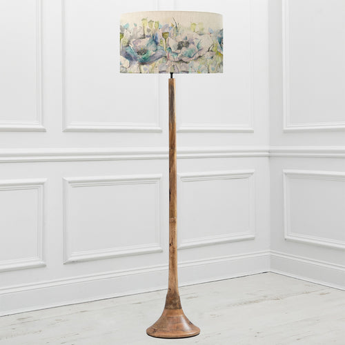 Floral Brown Lighting - Kinross  & Papavera Eva  Complete Floor Lamp Mango/Veronica Voyage Maison