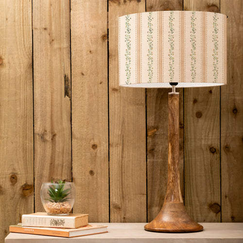 Floral Orange Lighting - Primavera Eva & Kinross Complete Table Lamp Mango/Melba Voyage Maison